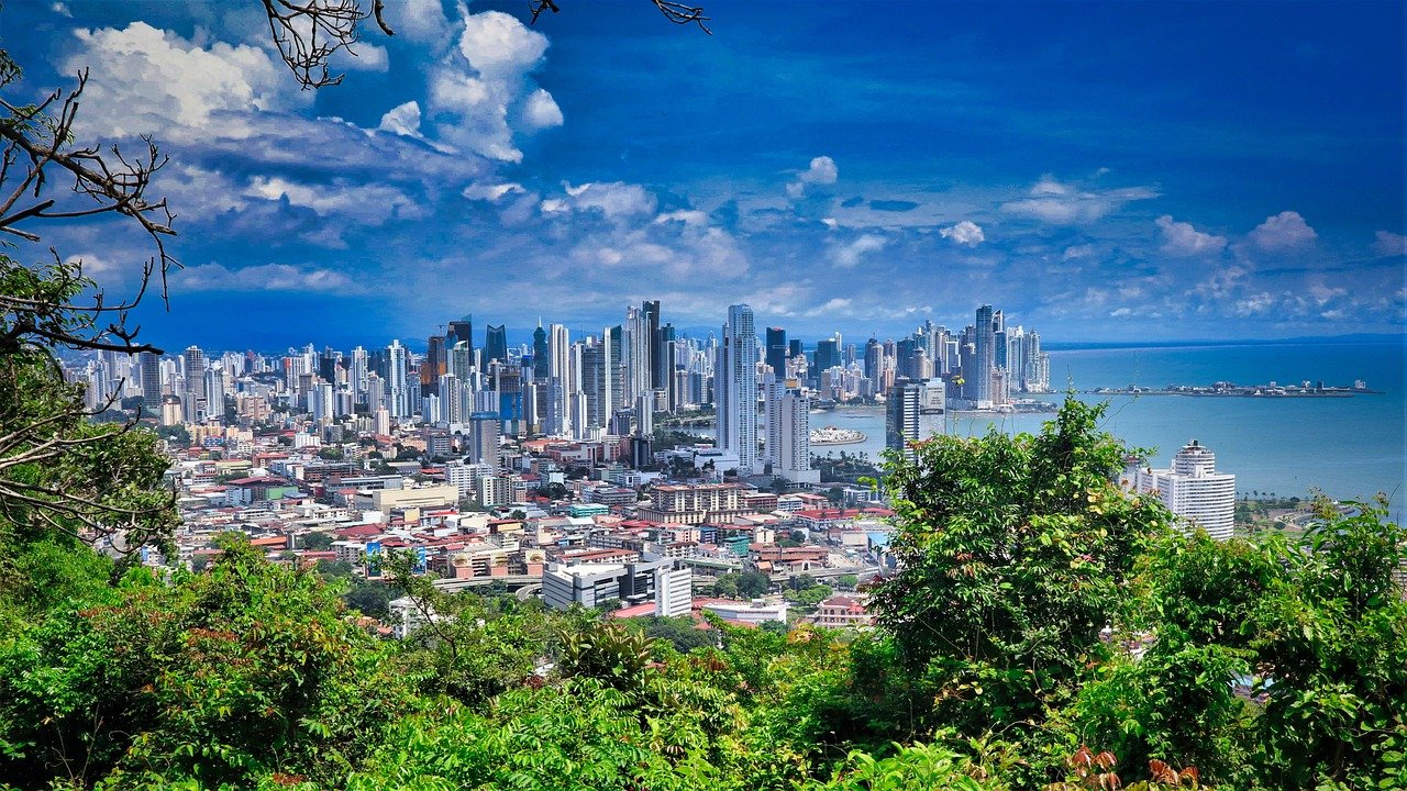 Vue de la ville de Panama