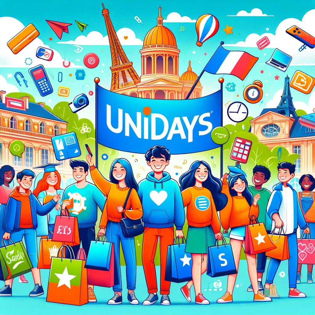 Unidays, la plateforme de réductions exclusives pour étudiants. Profitez de bons plans sur vos marques préférées, présenté par Twain